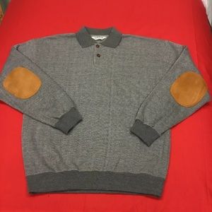 Orvis Sweater Men’s Large Elbow Patches Pullover.